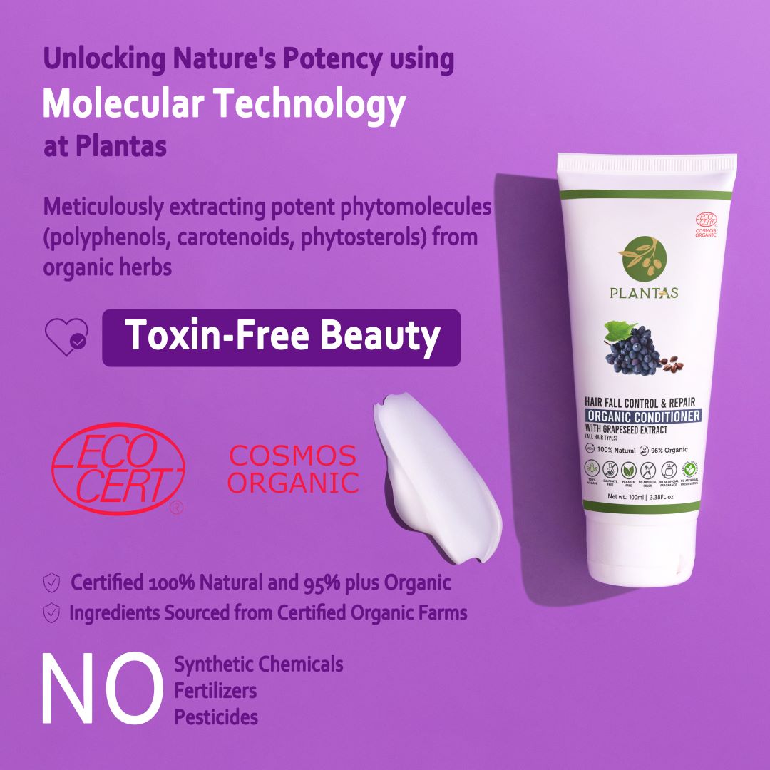 Plantas Organic Hair Conditioner - Hairfall Control and Repair
