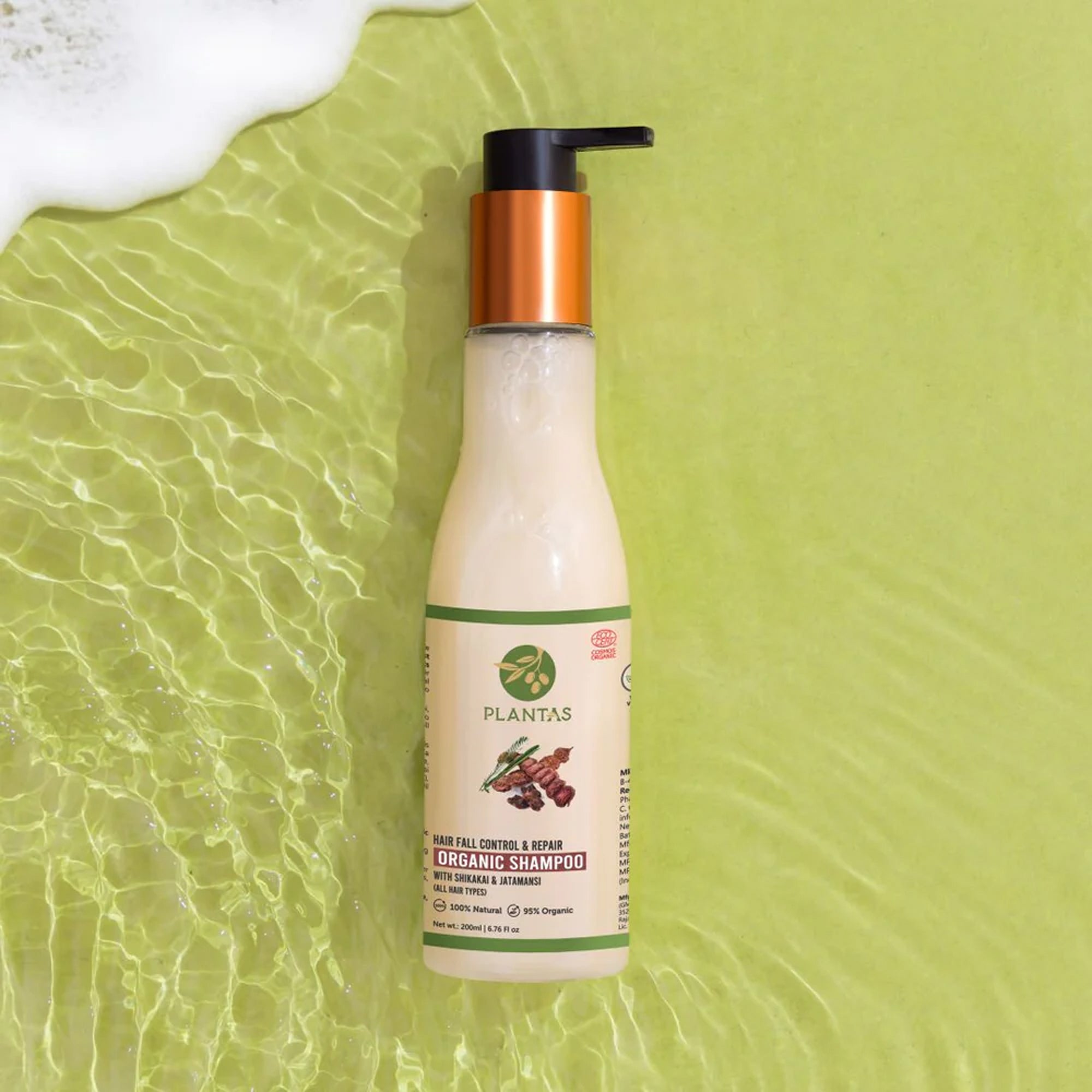 Plantas Organic Shampoo - Hairfall Control and Repair
