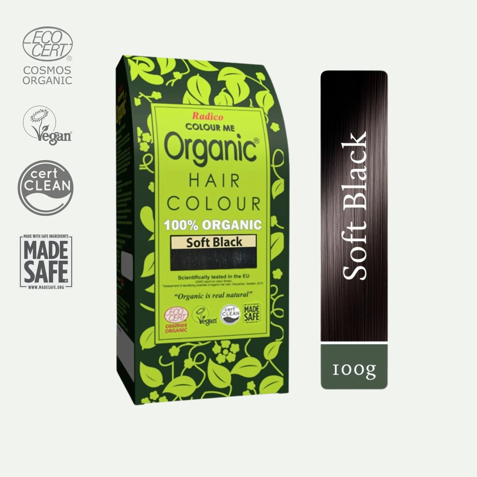 Soft Black - Radico Organic Hair Colour