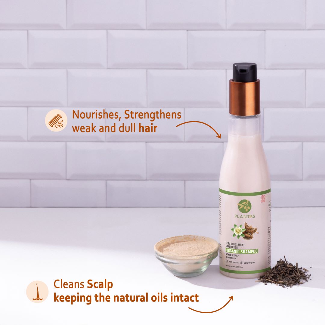 Plantas Organic Shampoo  - Extra Nourishment & Protection