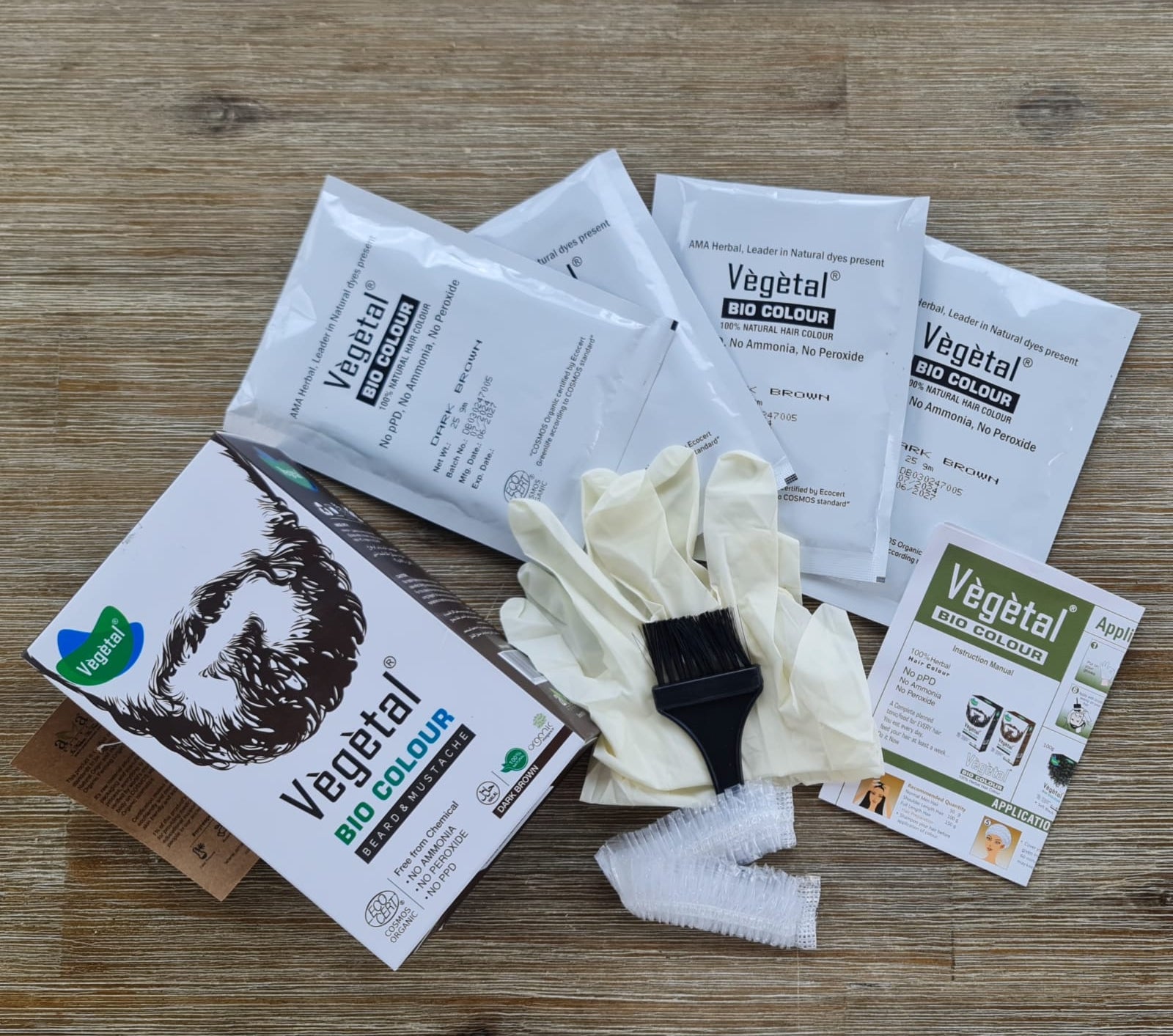 Vegetal Beard and Moustache Bio Colour