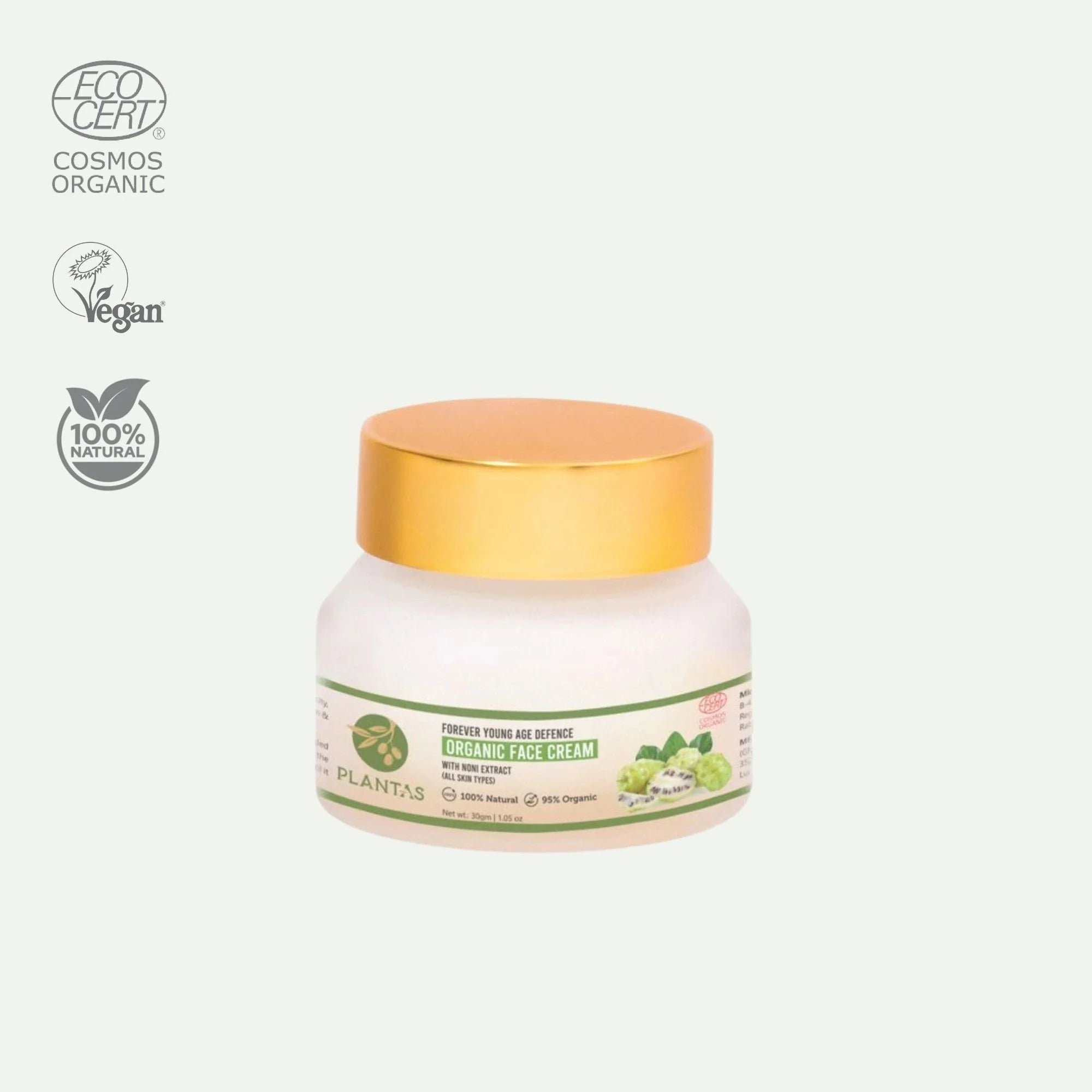 Plantas Organic Face Cream - Age Defence