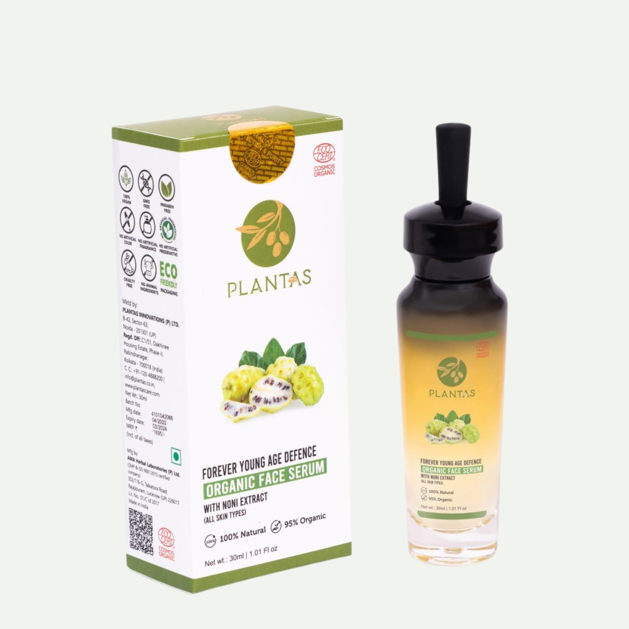 Plantas Organic Face Serum - Age Defence