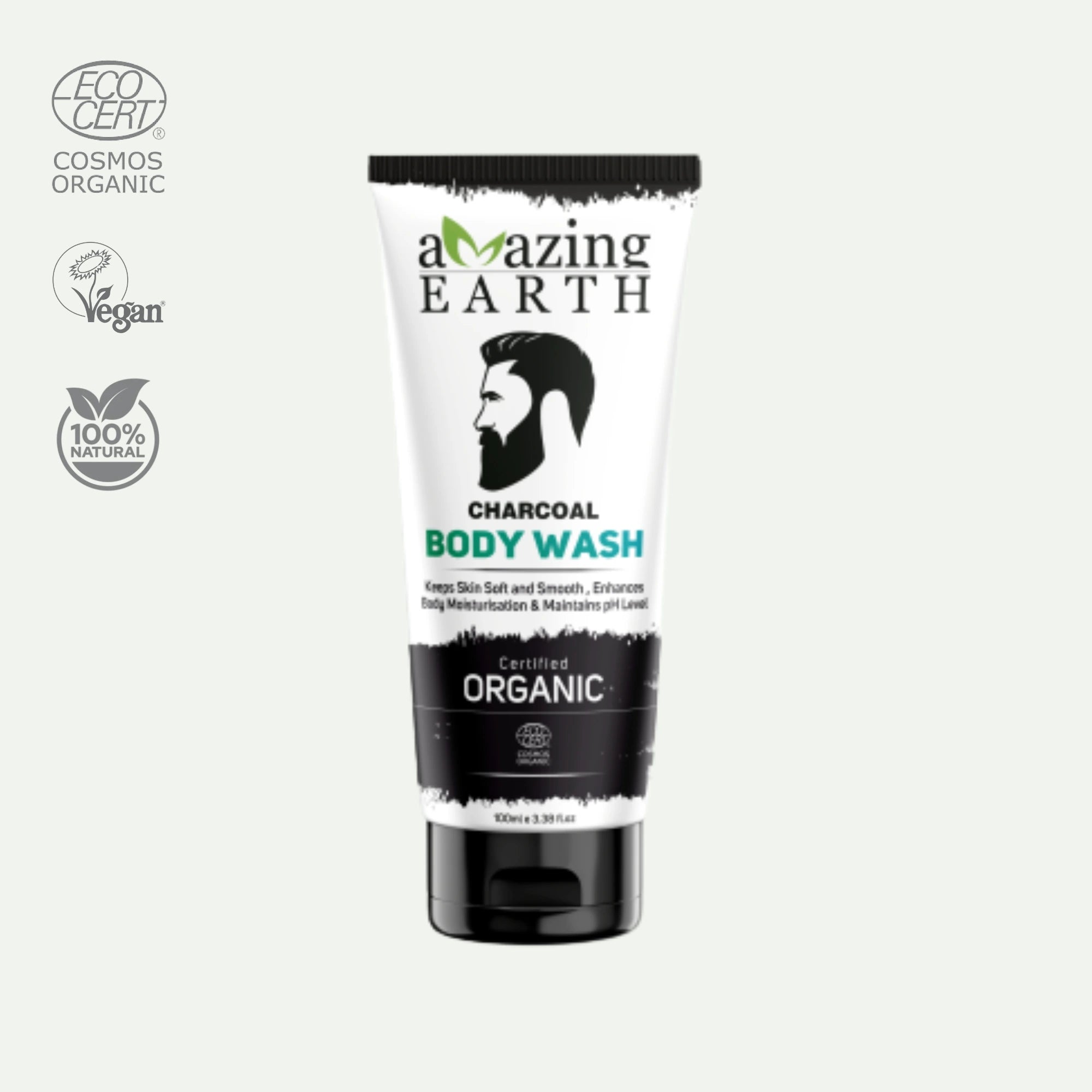 AMAzing Earth Organic Charcoal Body Wash