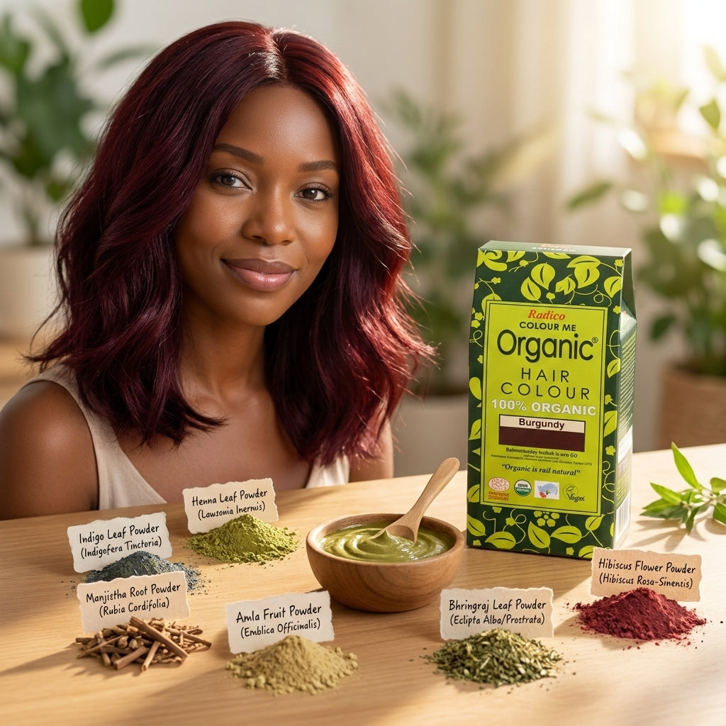 Burgandy - Radico Organic Hair Colour