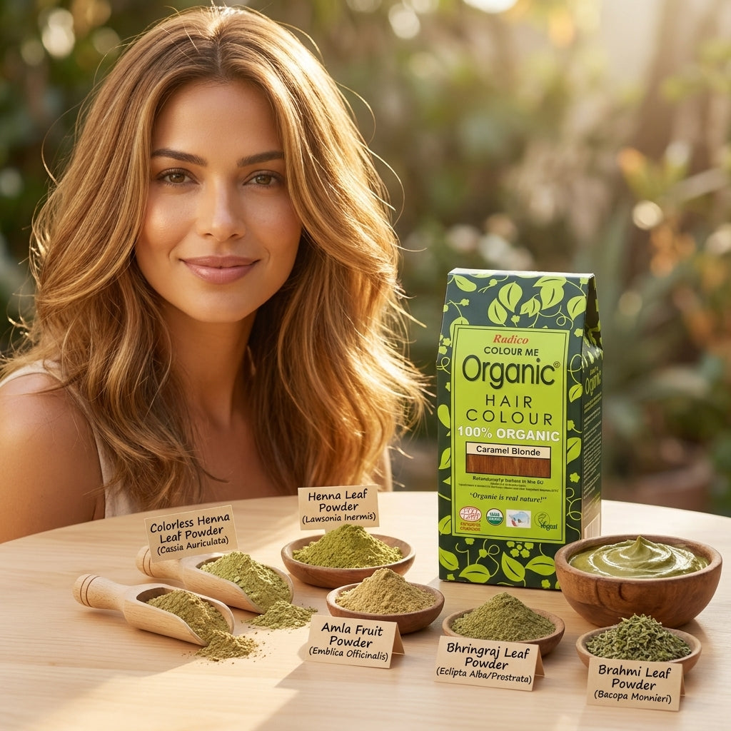 Caramel Blonde - Radico Organic Hair Colour