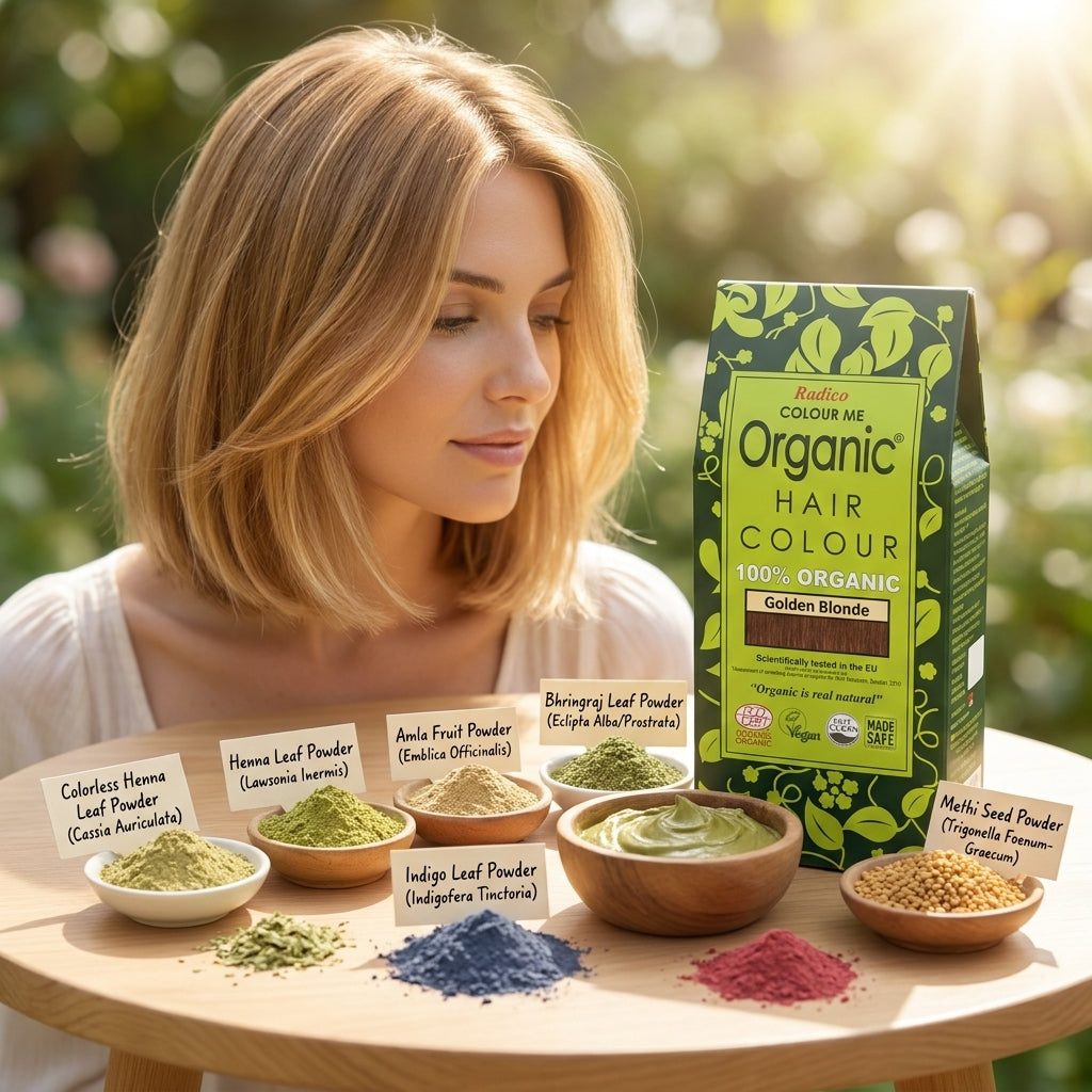 Golden Blonde - Radico Organic Hair Colour