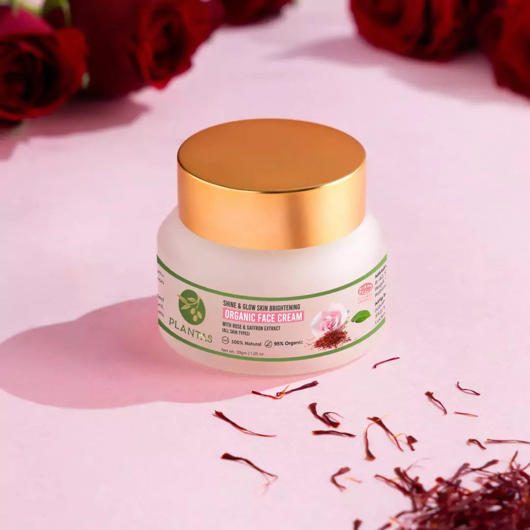 Plantas Organic Face Cream - Skin Brightening
