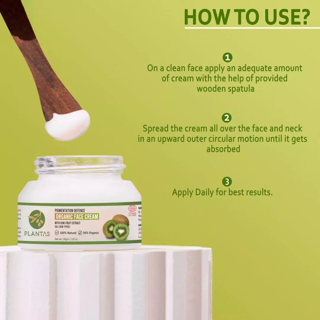 Plantas Organic Face Cream - Pigmentation Defence