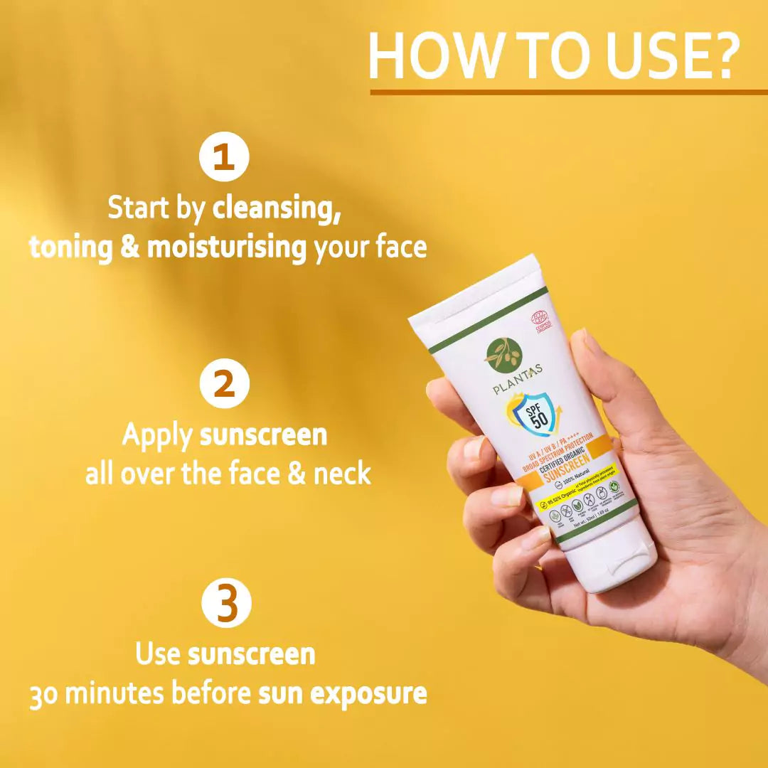 Plantas Sunscreen with SPF 50