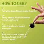 Plantas Organic Hair Serum - Hairfall Control & Repair