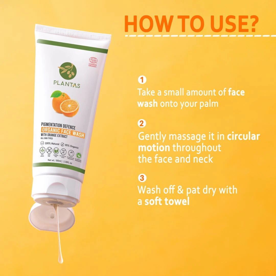 Plantas Organic Face Wash -  Pigmentation Defence