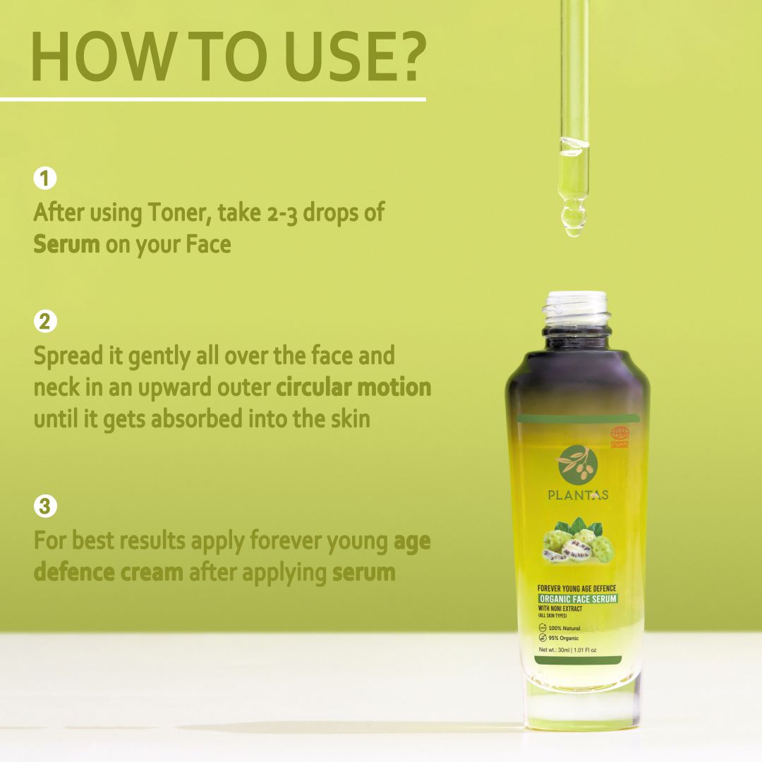Plantas Organic Face Serum - Age Defence
