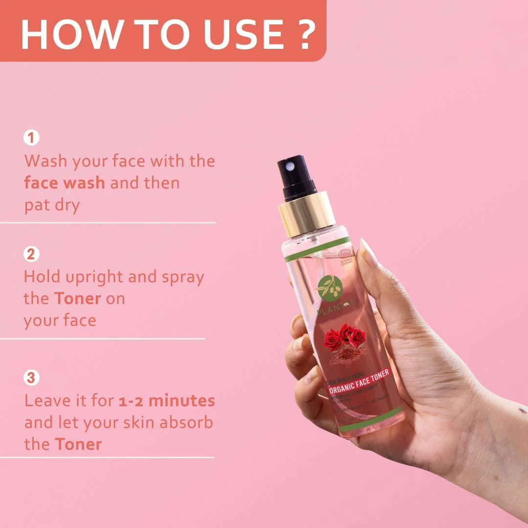 Plantas Organic Face Toner -  Skin Brightening