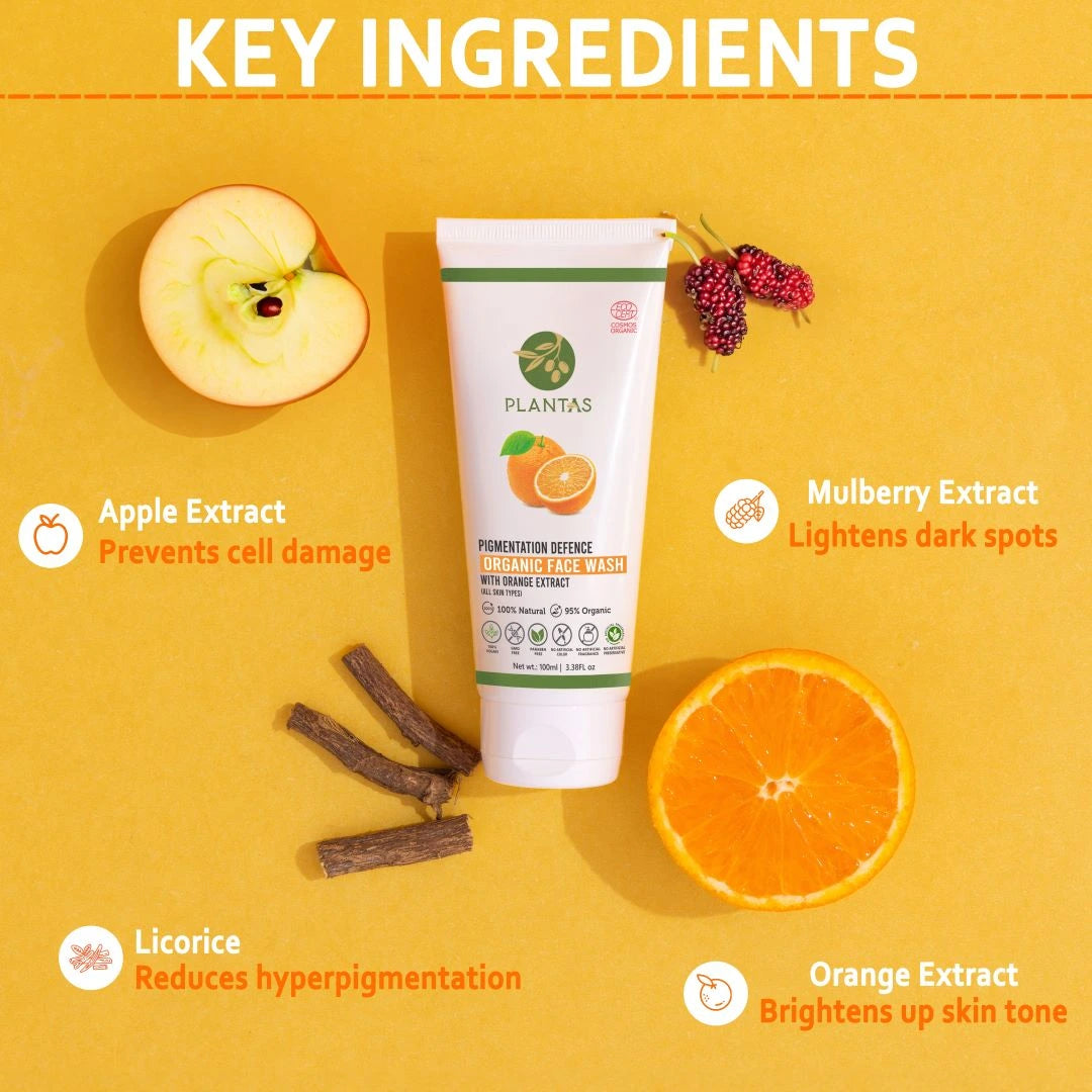 Plantas Organic Face Wash -  Pigmentation Defence