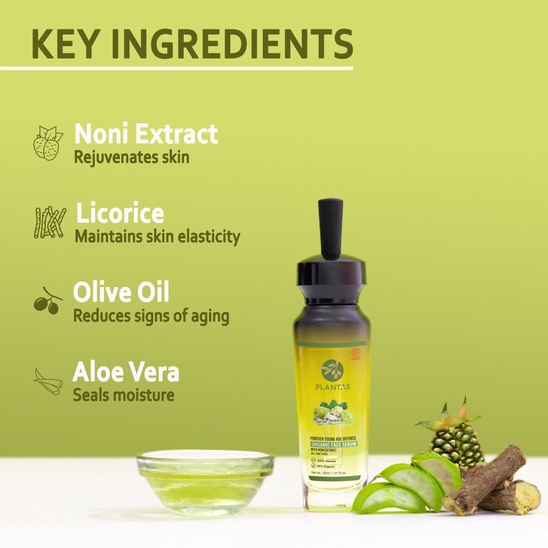 Plantas Organic Face Serum - Age Defence