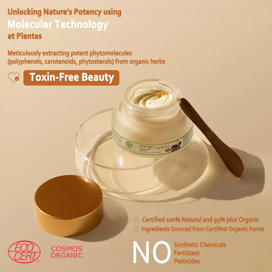 Plantas Organic Under Eye Cream - Dark Circle Defence