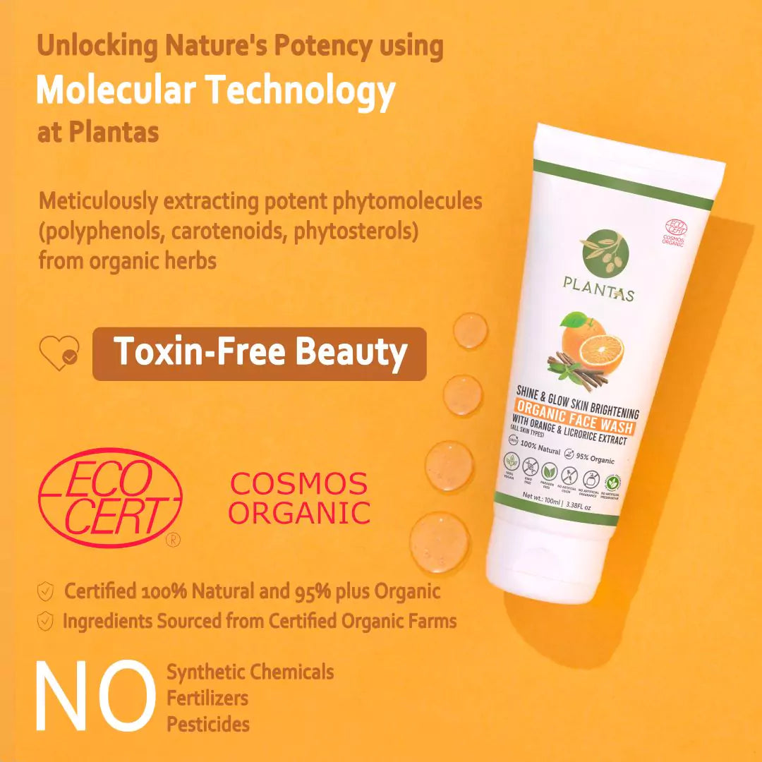 Plantas Organic Face Wash -  Skin Brightening