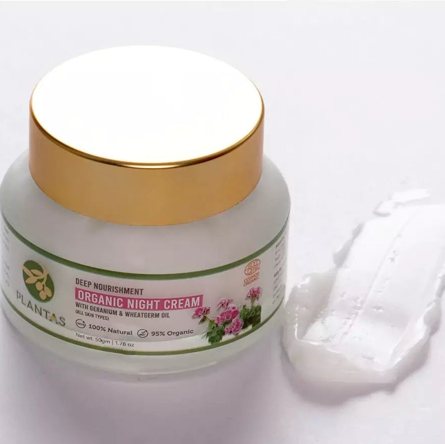 Plantas Organic Night Cream - Deep Nourishing