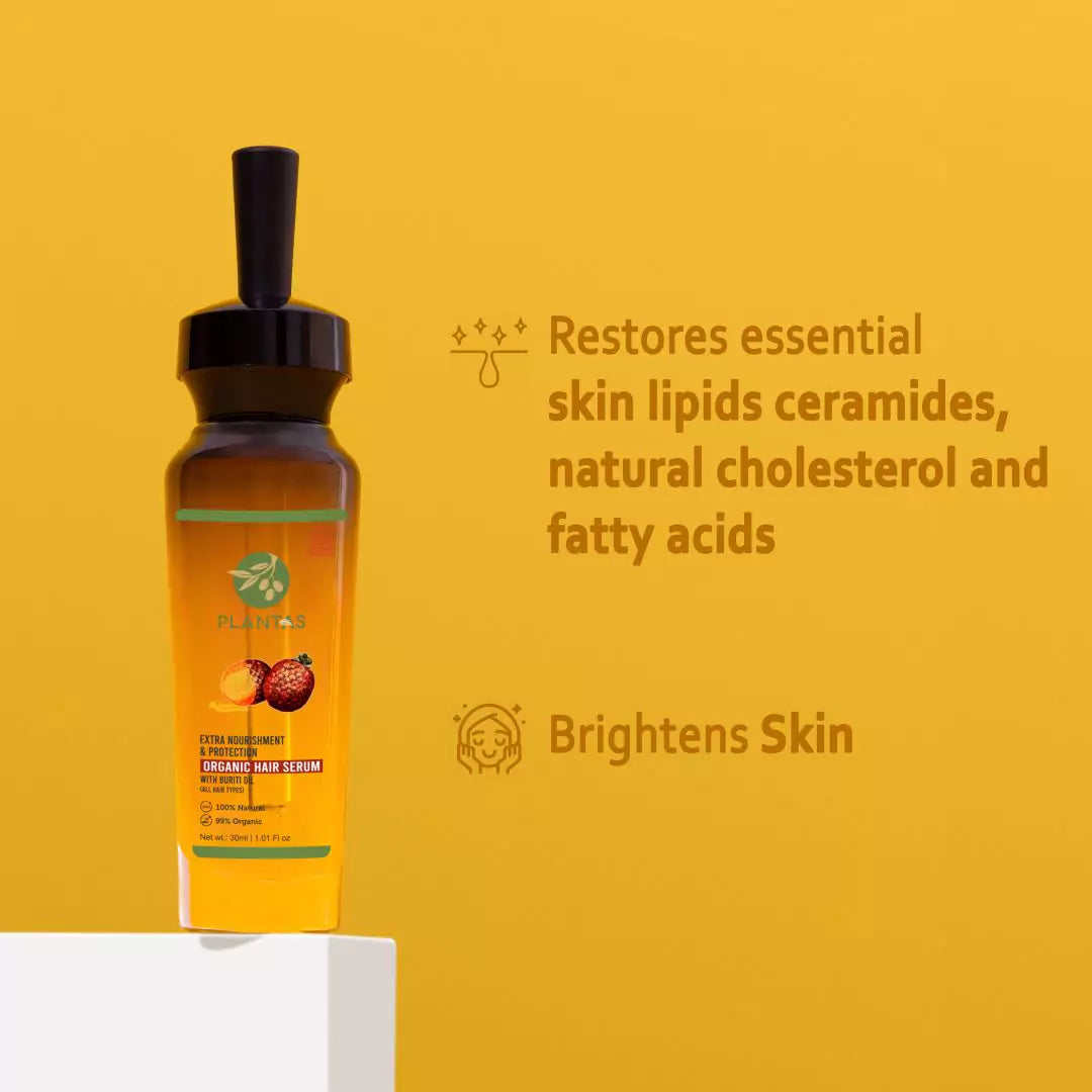 Plantas Organic Hair Serum - Extra Nourishment & Protection