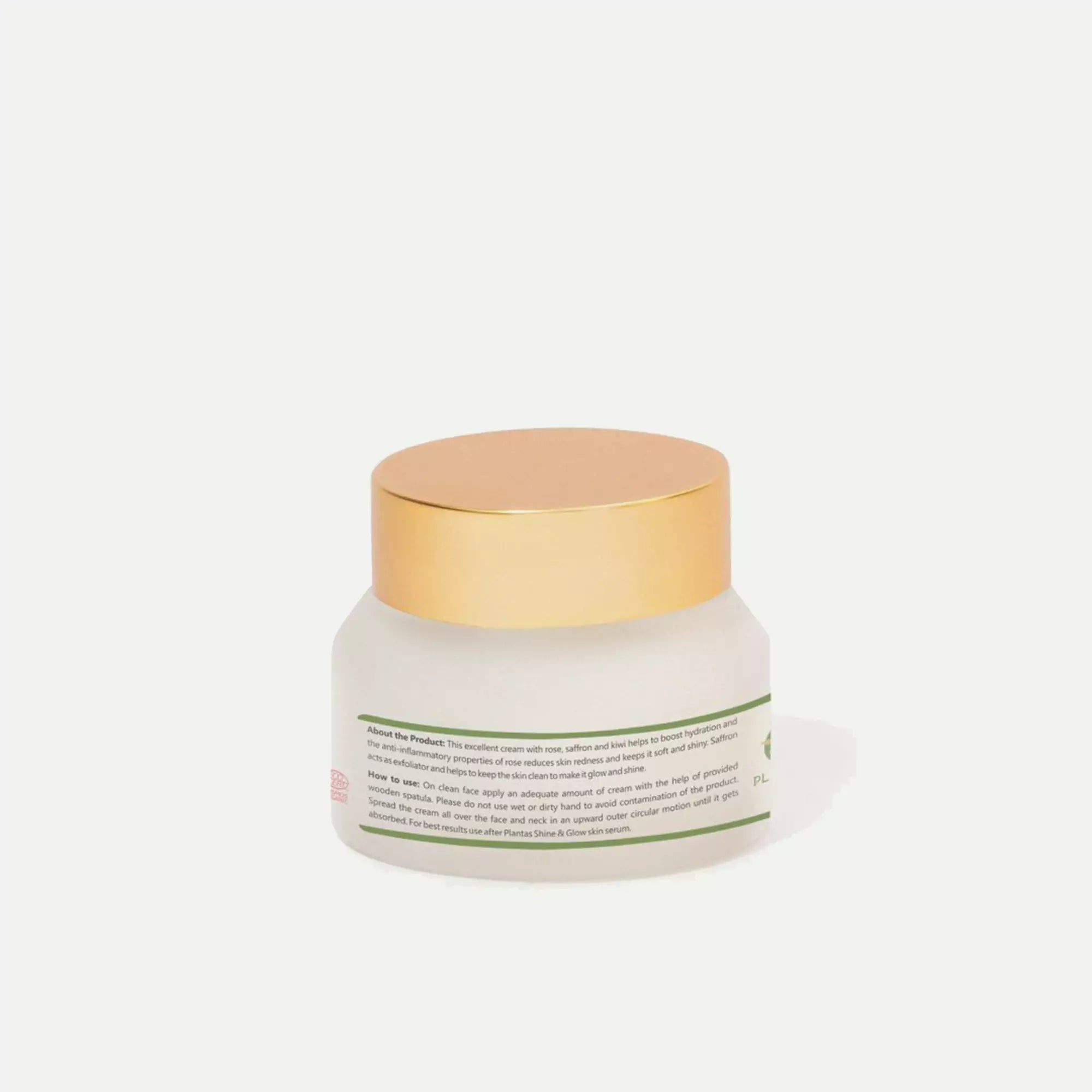 Plantas Organic Face Cream - Skin Brightening