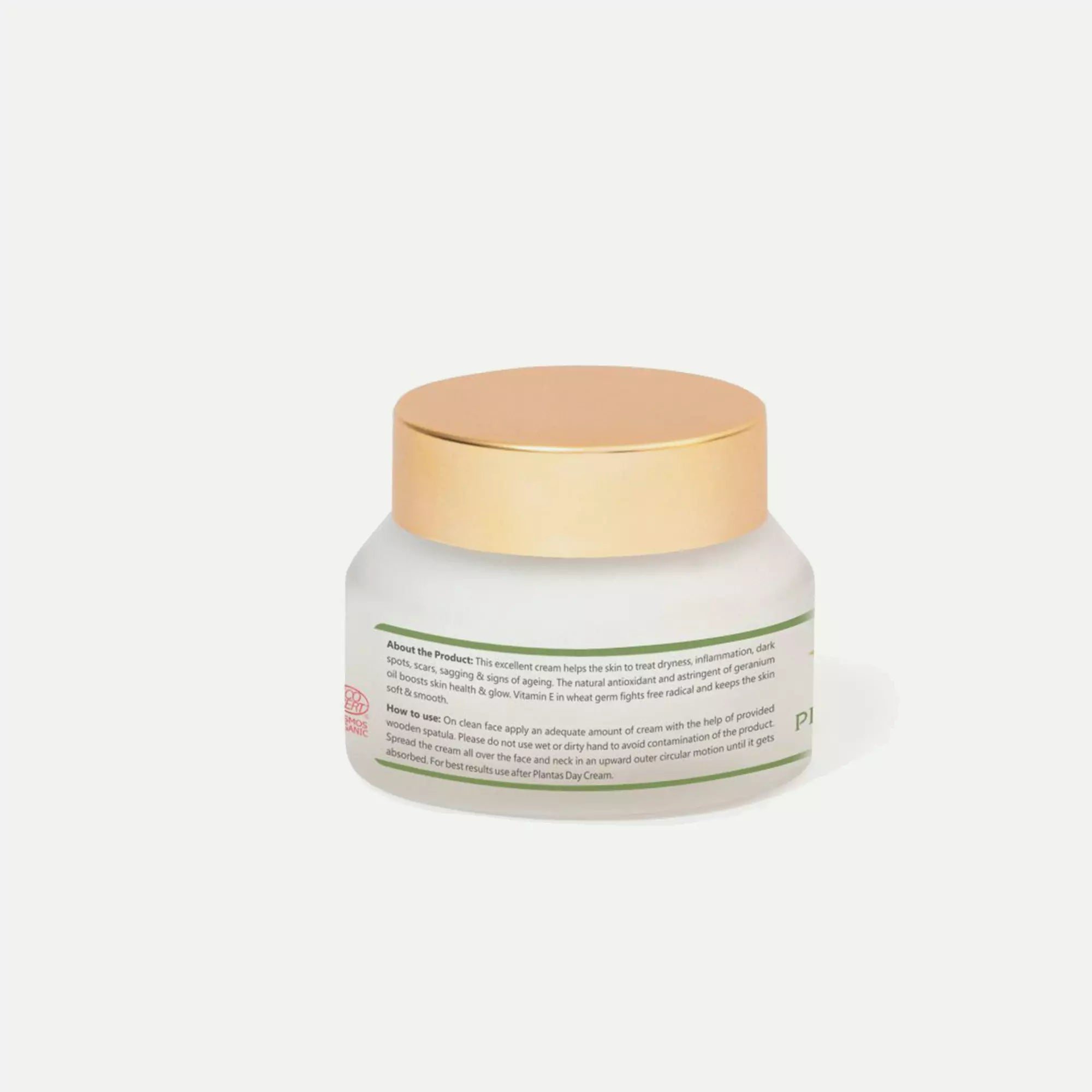 Plantas Organic Night Cream - Deep Nourishing