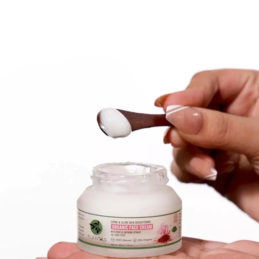 Plantas Organic Face Cream - Skin Brightening