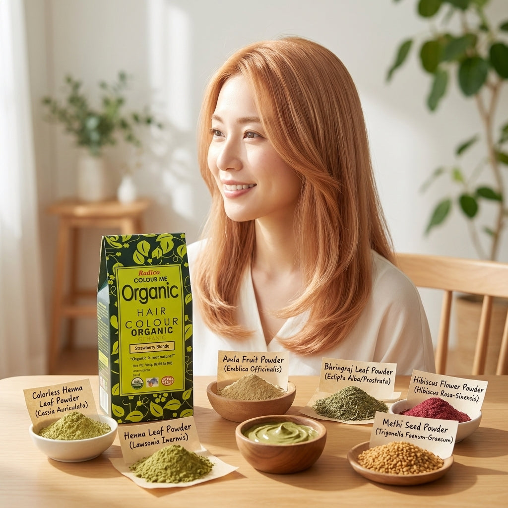 Strawberry Blonde - Radico Organic Hair Colour