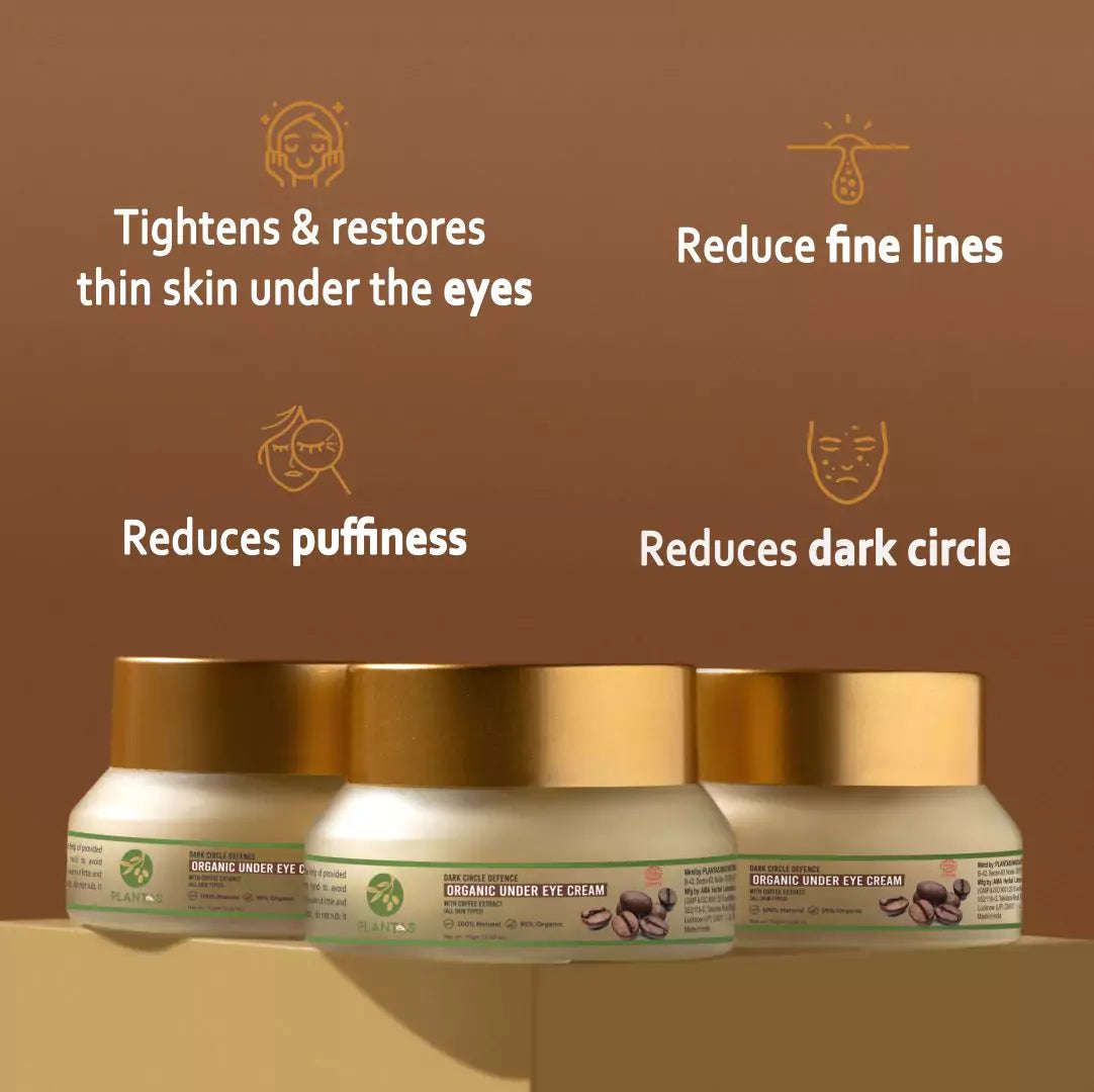 Plantas Organic Under Eye Cream - Dark Circle Defence