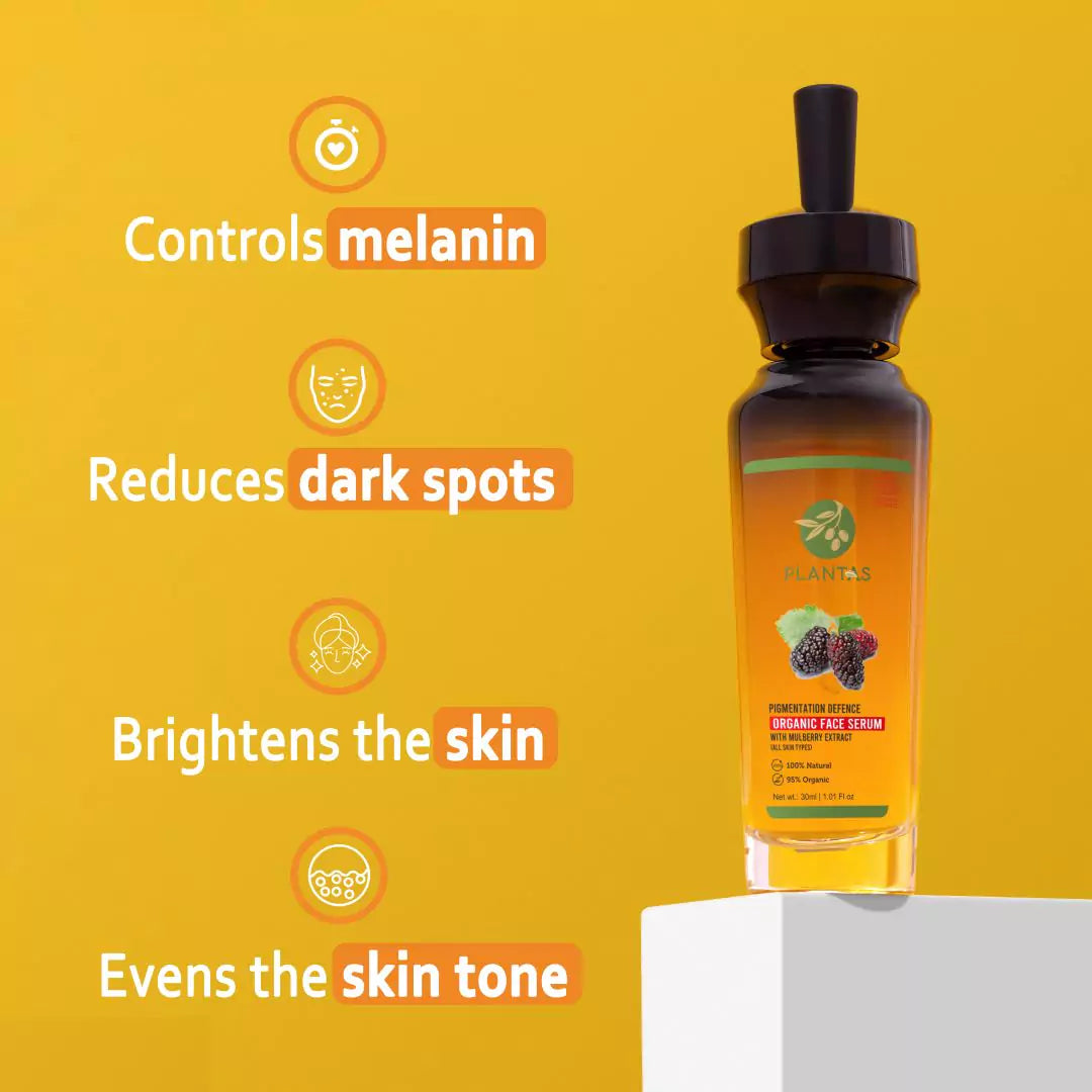 Plantas Organic Face Serum - Pigmentation Defence