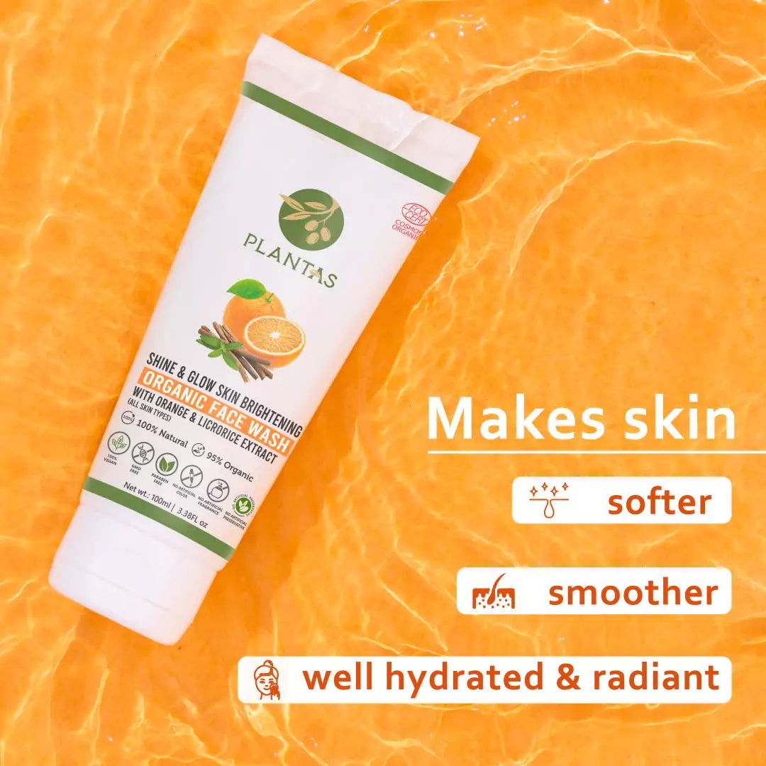 Plantas Organic Face Wash -  Skin Brightening