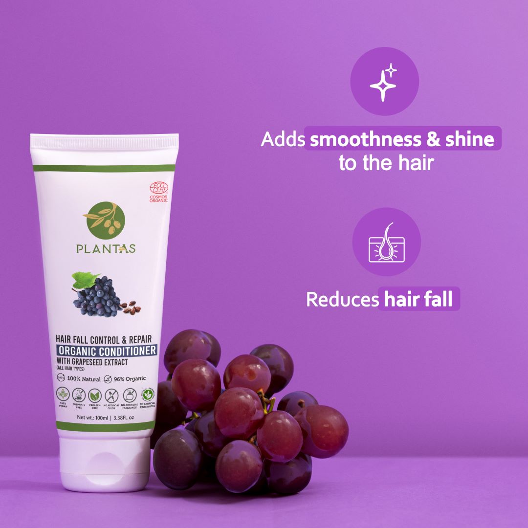Plantas Organic Hair Conditioner - Hairfall Control and Repair